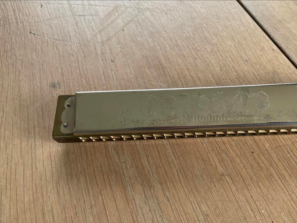 M. Hohner Orchestreer Mondharmonica, Ophalen of Verzenden, Gebruikt, Diatonisch, Overige typen