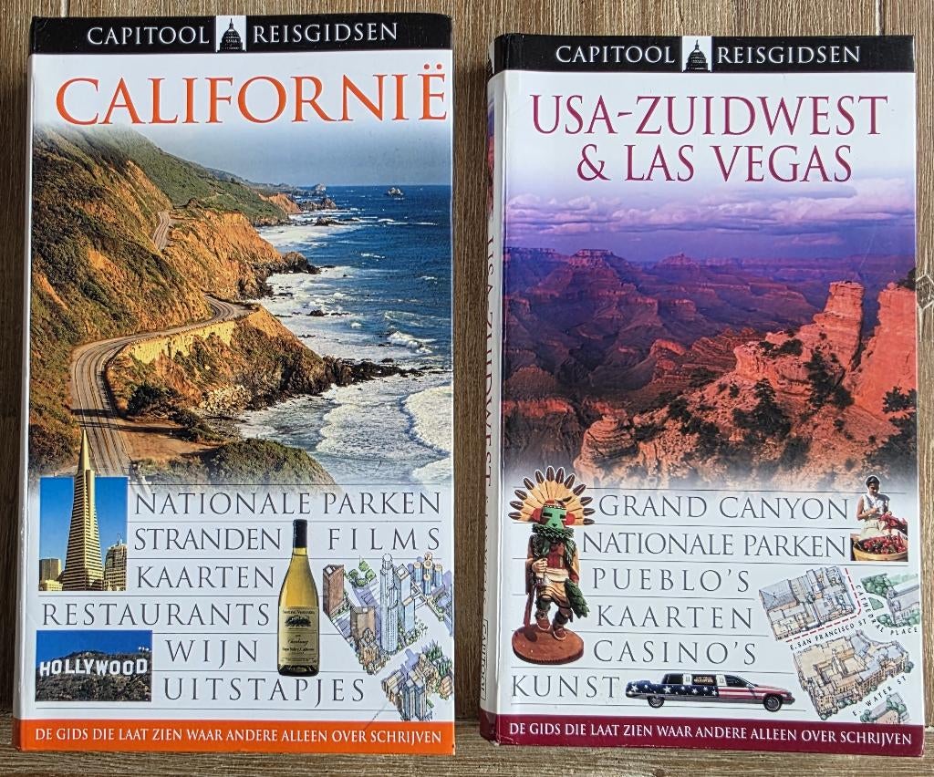 Capitool Californie / USA Zuidwest  en Las Vegas, Boeken, Reisgidsen, Capitool, Ophalen of Verzenden, Zo goed als nieuw, Reisgids of -boek