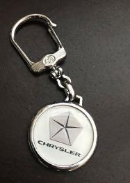 Luxe Sleutelhanger CHRYSLER, Ophalen of Verzenden, Nieuw