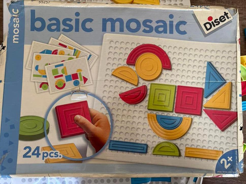 Mosaïc Basic Mozaïek Spel 24 Stuks - Educatief Speelgoed, Kinderen en Baby's, Speelgoed | Educatief en Creatief, Ophalen of Verzenden