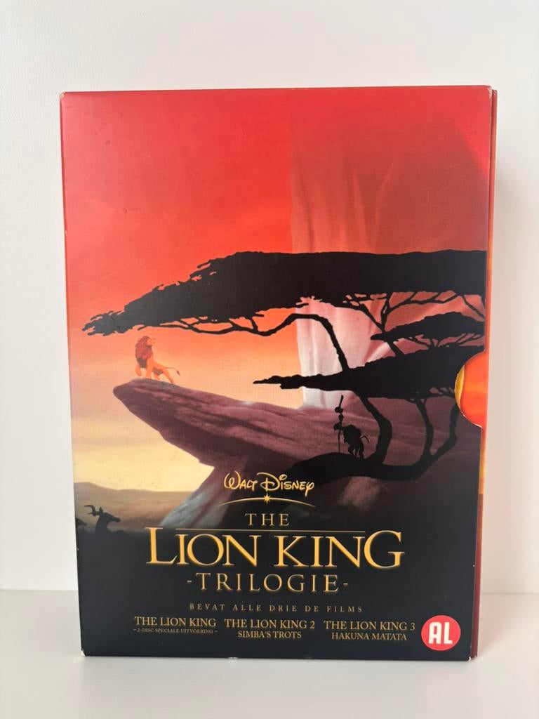 The Lion King trilogie DVD box Disney, Cd's en Dvd's, Dvd's | Tekenfilms en Animatie, Boxset, Ophalen of Verzenden, Zo goed als nieuw