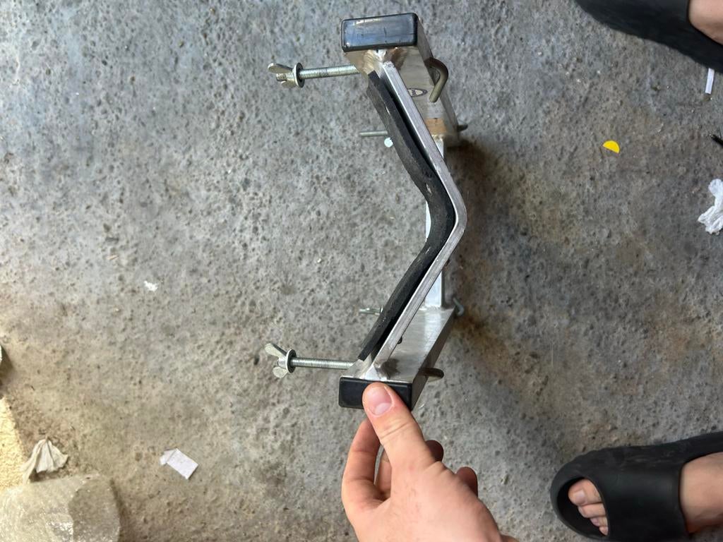 Paal afstandhouder voor ladder met treden, Doe-het-zelf en Verbouw, Ophalen, Gebruikt, Ladder, 4 meter of meer