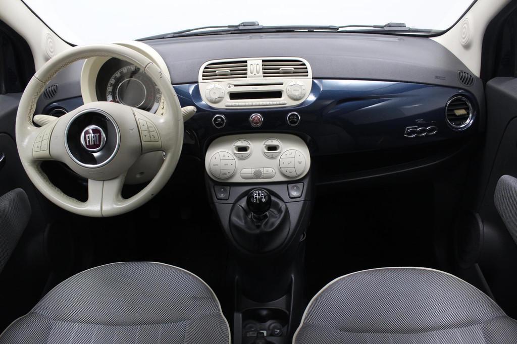 Fiat 500 1.2 Lounge | Climate control | Sportvelgen | Stuurb, Auto's, Fiat, Voorwielaandrijving, Gebruikt, 1242 cc, 4 cilinders