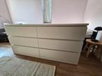 IKEA MALM ladekast met 6 laden, wit, Huis en Inrichting, Kasten | Ladekasten, Ophalen, Overige materialen, 5 laden of meer, 150 tot 200 cm