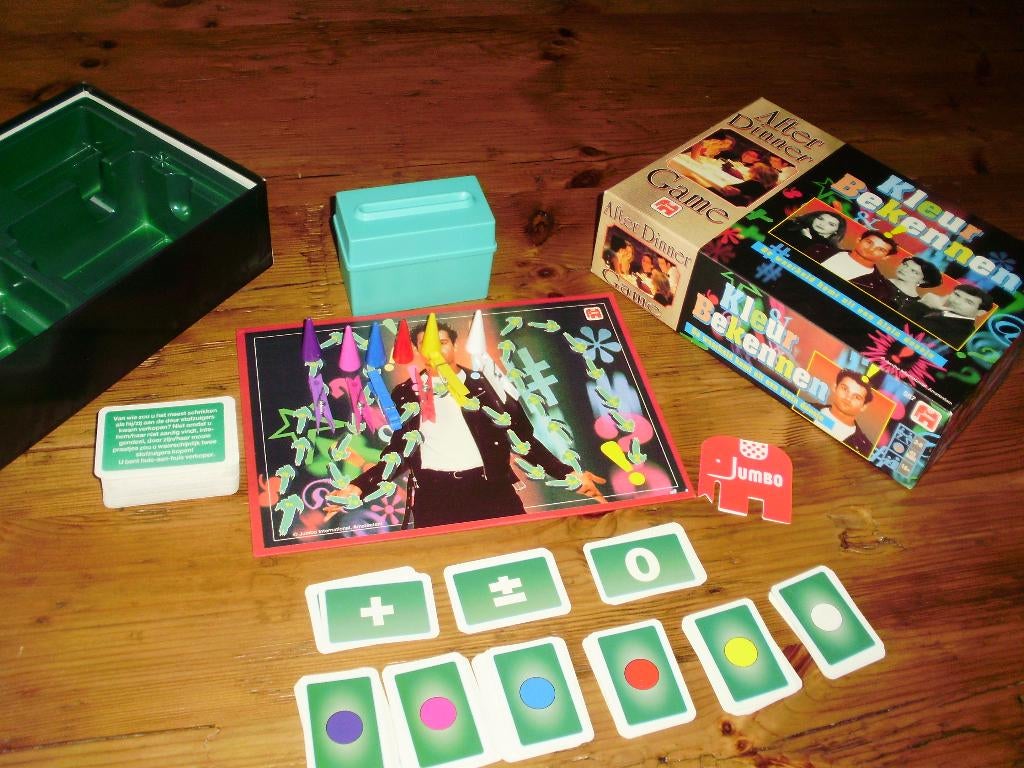 Kleur bekennen / spel / bordspel / after dinner game, Hobby en Vrije tijd, Gezelschapsspellen | Bordspellen, Ophalen of Verzenden