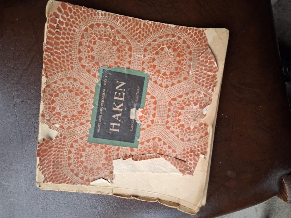 heel oud haakboek, Antiek en Kunst, Ophalen of Verzenden, H J v Wessem