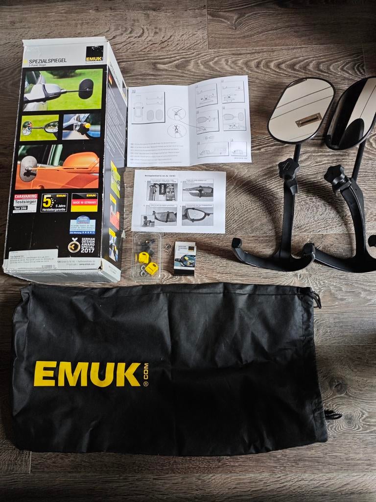 Emuk 100163 caravan spiegels Volkswagen nieuw, Ophalen of Verzenden, Nieuw