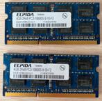 Laptop Geheugen Ddr3 4Gb 2Rx8, Computers en Software, RAM geheugen, Gebruikt, DDR3, Ophalen of Verzenden, Laptop