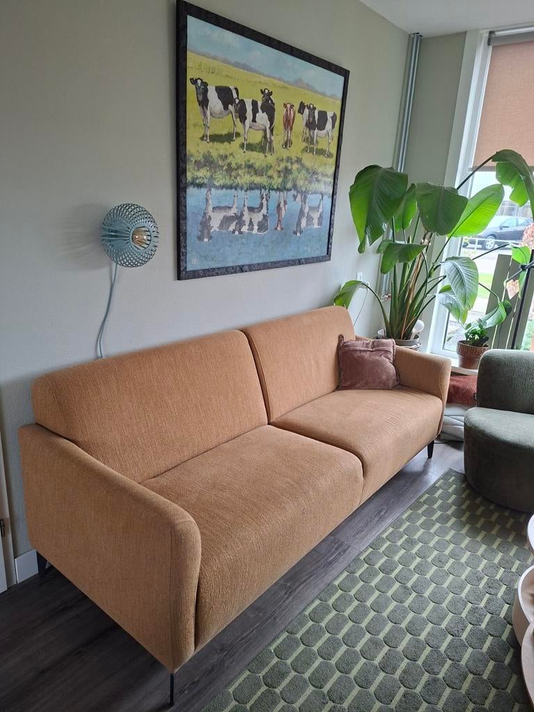 3,5 zits bank, Ophalen, Gebruikt, Driepersoons, 75 tot 100 cm