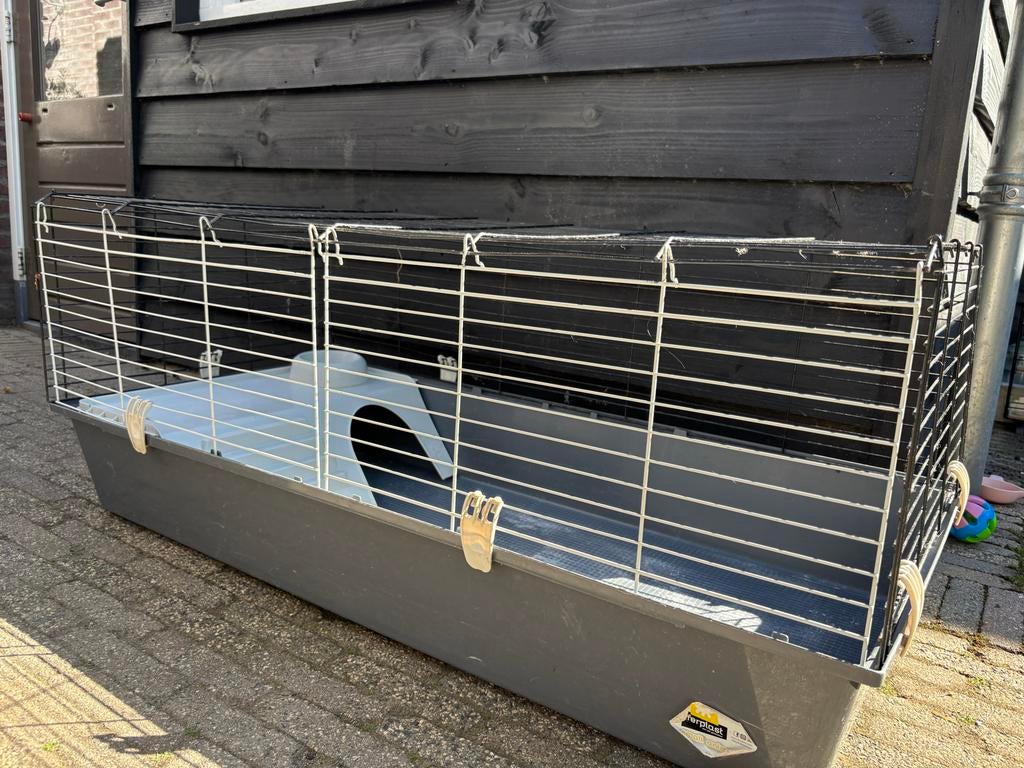 Konijnenhok Ferplast, Dieren en Toebehoren, Konijn, Hok, Ophalen, Minder dan 60 cm