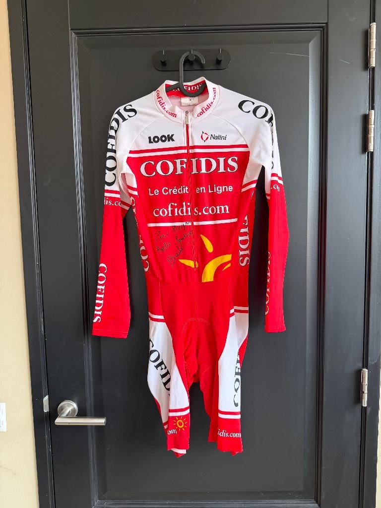 Fietspak Nalini Cofidis Maat 3 (M/L) tijdritpak snelpak, Overige merken, M, Ophalen of Verzenden, Zo goed als nieuw