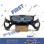 W156 BUMPER + DIAMOND GRIL FACELIFT GLA AMG VOORBUMPER ZWART, Gebruikt, -, Voor, Ophalen of Verzenden