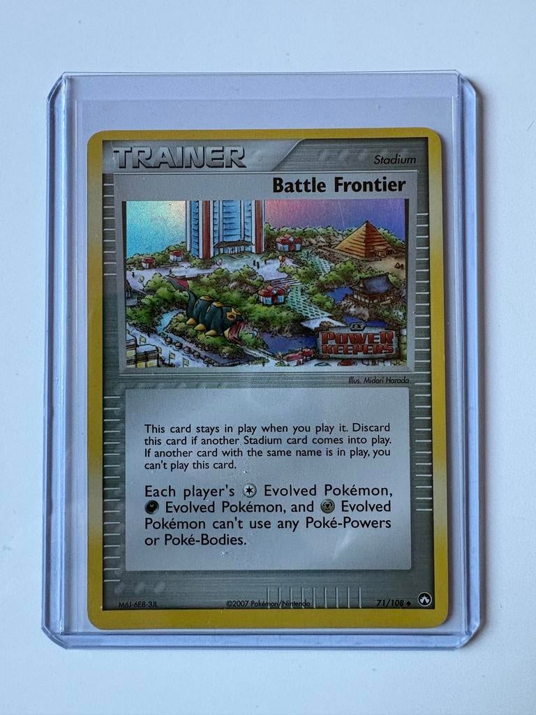 Battle Frontier #71 - reverse holo stamped - Pokémon, Ophalen of Verzenden, Zo goed als nieuw, Losse kaart, Foil