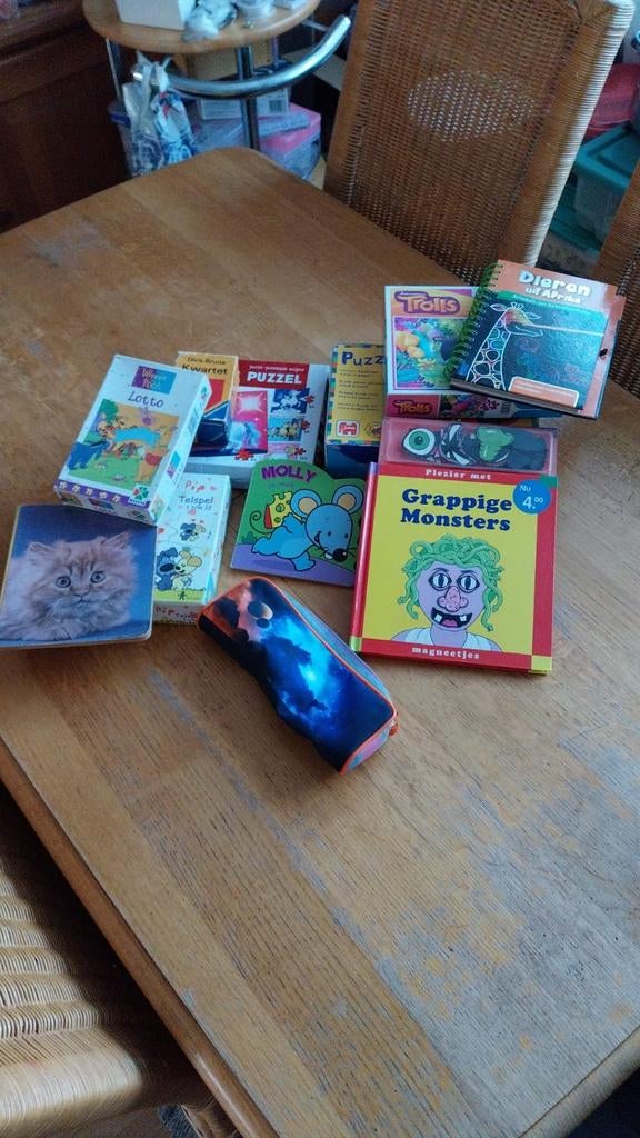 Gratis: Spelletjes en kinderboeken - snel ophalen!, Ophalen, Gebruikt, Taal en Lezen