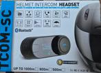 TCOM-SC Motorhelm Intercom Headset Bluetooth FM Radio, Ophalen, Gebruikt