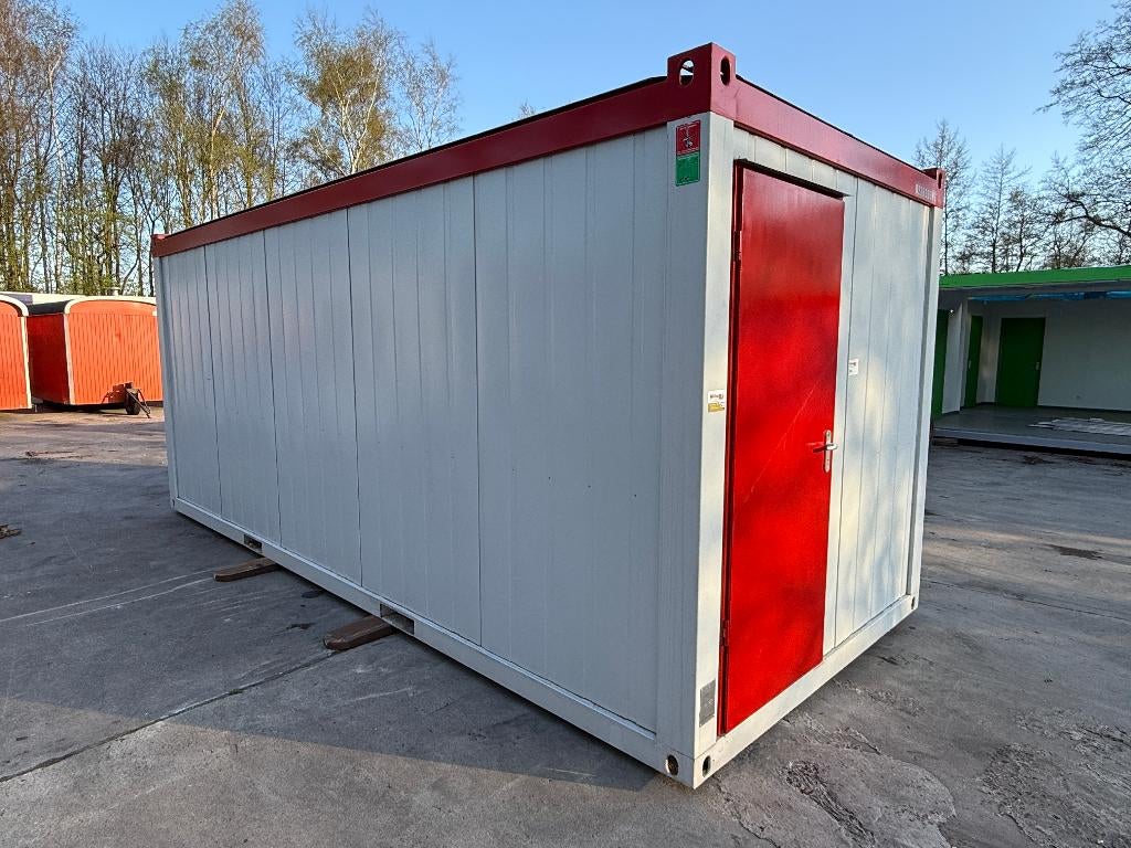 Zeer nette kantoorunit bouwkeet keet unit 62,44 meter M2, Zakelijke goederen, Machines en Bouw | Keten en Containers, Ophalen of Verzenden