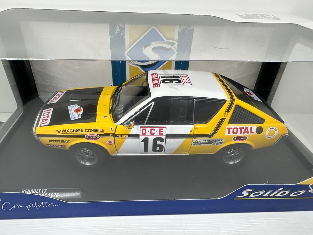 Renault 17 #16 Rallye du Maroc 1976 (J. Privé & - SPR Models