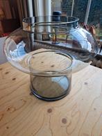 Grote Riverdale vaas van glas, Huis en Inrichting, Woonaccessoires | Vazen, Overige kleuren, Ophalen of Verzenden, Minder dan 50 cm