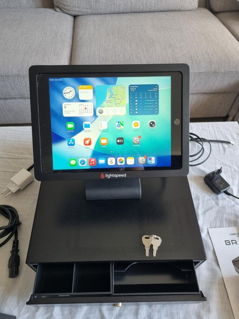 Complete Lightspeed Kassa (iPad 2021) + 60 Rollen, Ophalen, Overige typen