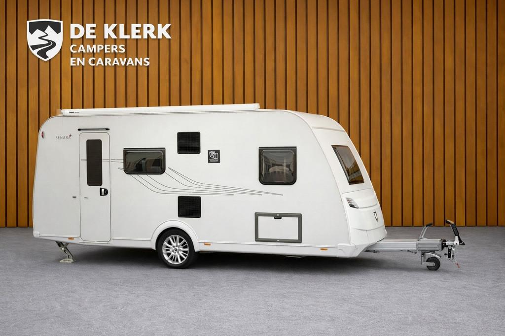 Tabbert Senara 490 TD (bj 2024), Caravans en Kamperen, Caravans, Tabbert, 7 tot 8 meter, Bedrijf, Info@deklerkcaravans.nl