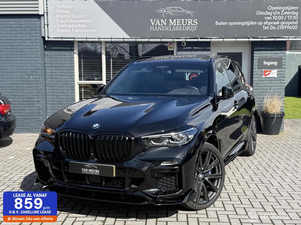 BMW X5 xDrive45e High Executive, Skylounge, 4 wiel Besturing, Gebruikt, 394 pk, Zwart, Vierwielaandrijving