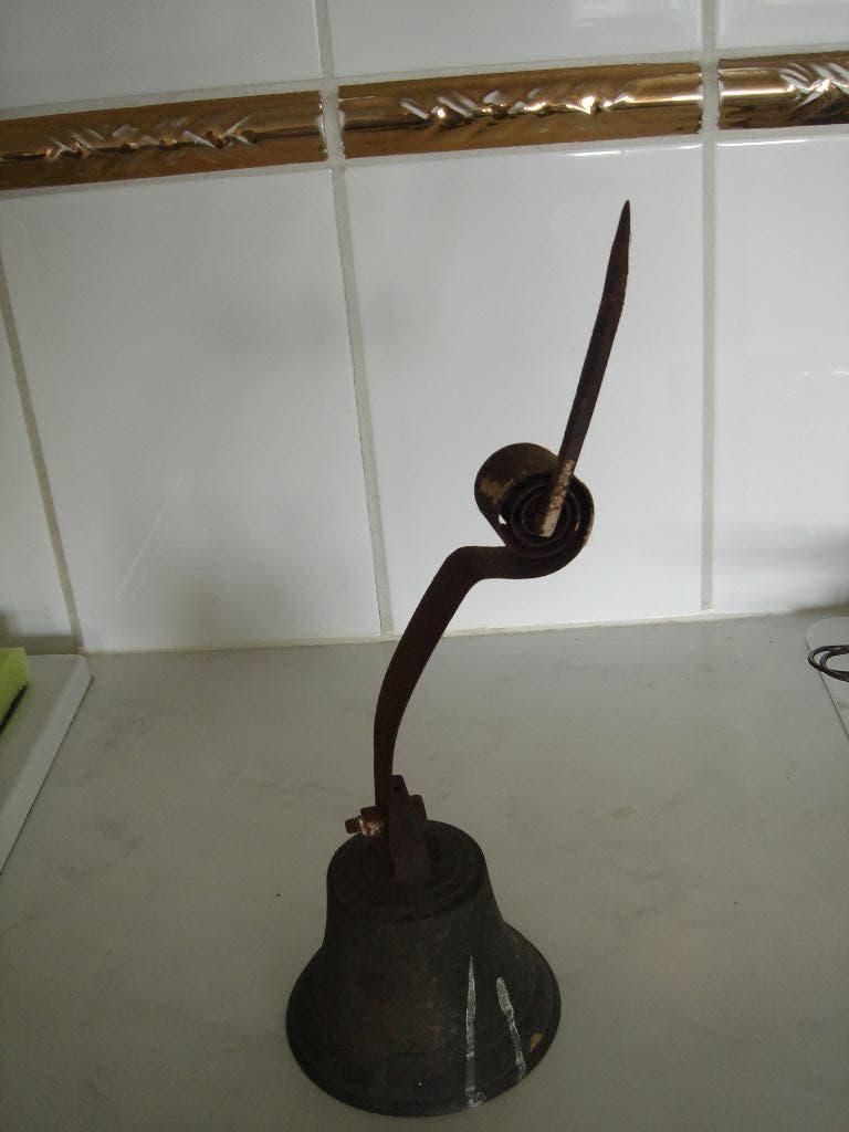 Antieke bel / winkelbel, Antiek en Kunst, Antiek | Koper en Brons, Ophalen of Verzenden, Koper