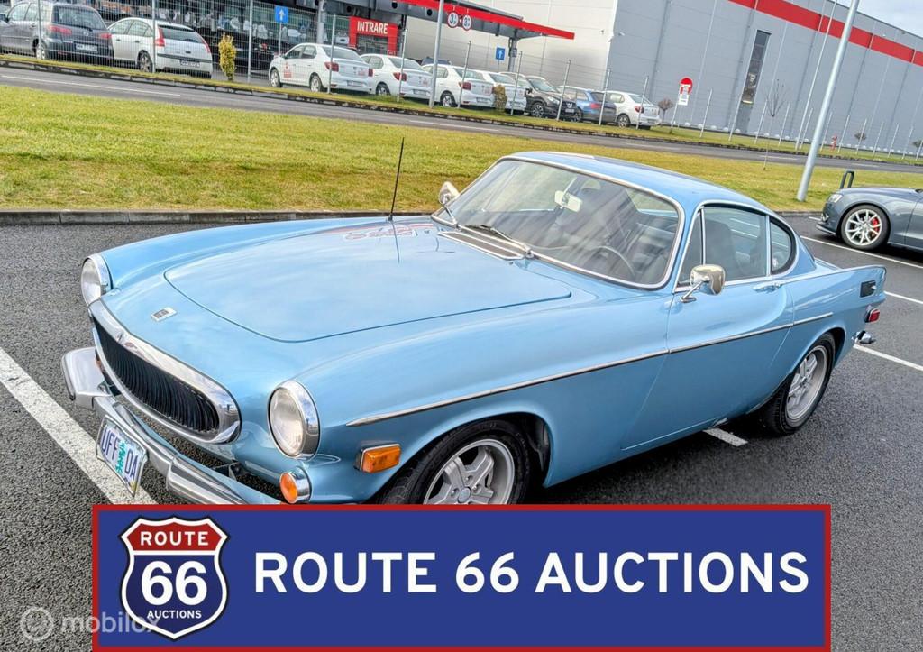 Volvo P1800 | 1972 | Route 66 Auctions, Auto's, Overige carrosserieën, Zwart, Bedrijf, Handgeschakeld