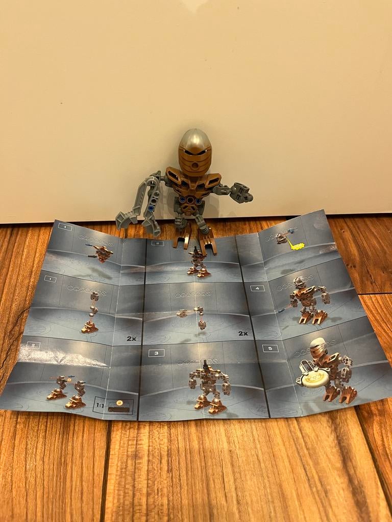 LEGO Bionicle 8610 – compleet met boekje, Bionicle, Lego, Ophalen of Verzenden, Zo goed als nieuw