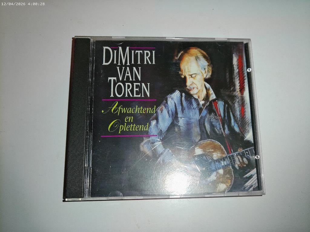 cd Dimitri van Toren - Afwachtend en oplettend, Cd's en Dvd's, Ophalen of Verzenden, Zo goed als nieuw, Levenslied of Smartlap