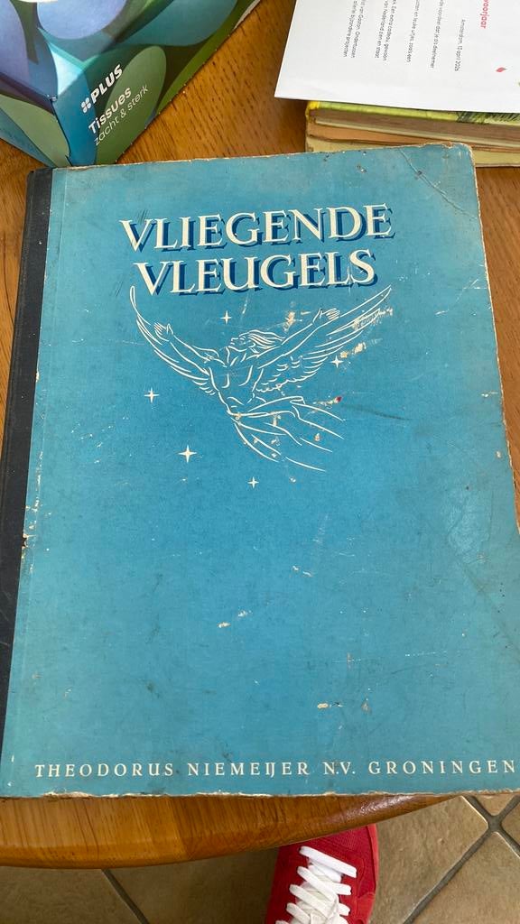 Vliegende vleugels, plakboek uit 1948, vliegtuigen. Harde ka, Ophalen of Verzenden, 1940 tot 1960, Nederland, Tijdschrift