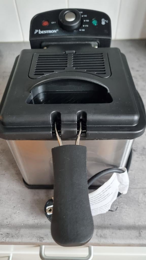 Frituurpannetje Bestron 1 liter - Z.G.A.N. en schoon, 1 tot 2 liter, Ophalen of Verzenden, Zo goed als nieuw