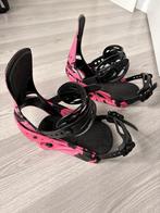 Snowboard bindingen Burton Lexa medium roze, Ophalen of Verzenden, Zo goed als nieuw, Bindingen
