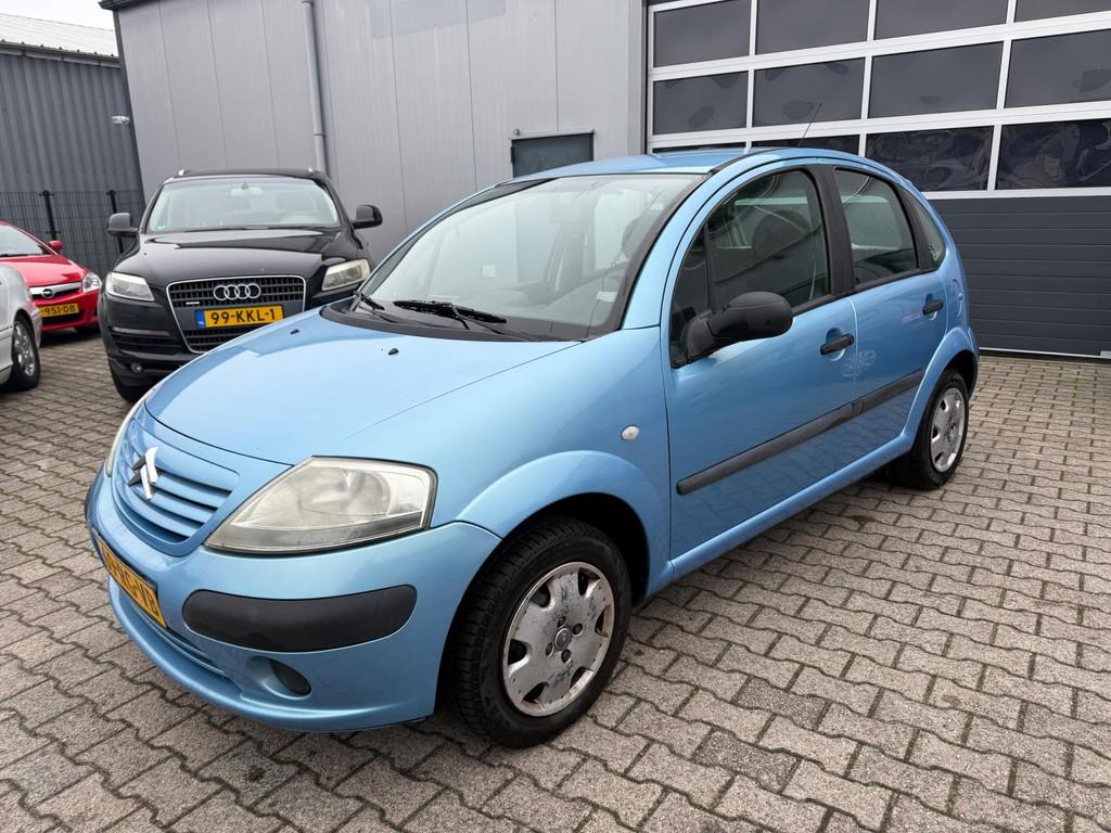 Citroen C3 1.1i 2005 5-Deurs Airco Trekhaak Apk, Auto's, Citroën, Voorwielaandrijving, Elektrische ramen, 4 cilinders, Origineel Nederlands