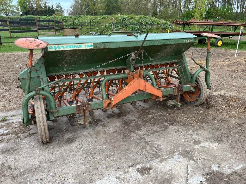 Te koop Amazone graanzaadmachine.., Ophalen of Verzenden, Akkerbouw, Grondbewerking