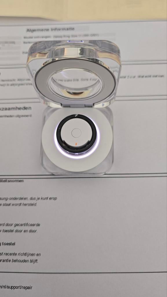 Nieuwe Samsung Galaxy Ring (SM-Q500) - Ongebruikt, Sieraden, Tassen en Uiterlijk, Activity trackers, Ophalen of Verzenden, Nieuw