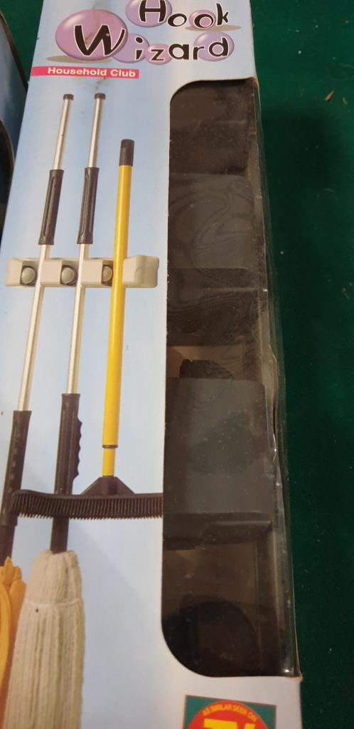 ophang systeem voor schoonmaak artikelen, Ophalen of Verzenden, 'T Olde Gre-j, Info@toldegrej.nl, Endepoelstraat 20f Didam