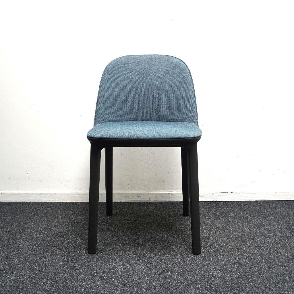 Vitra Softshell Side Chair Design Stoelen | Blauw, Gebruikt, -, Blauw, -