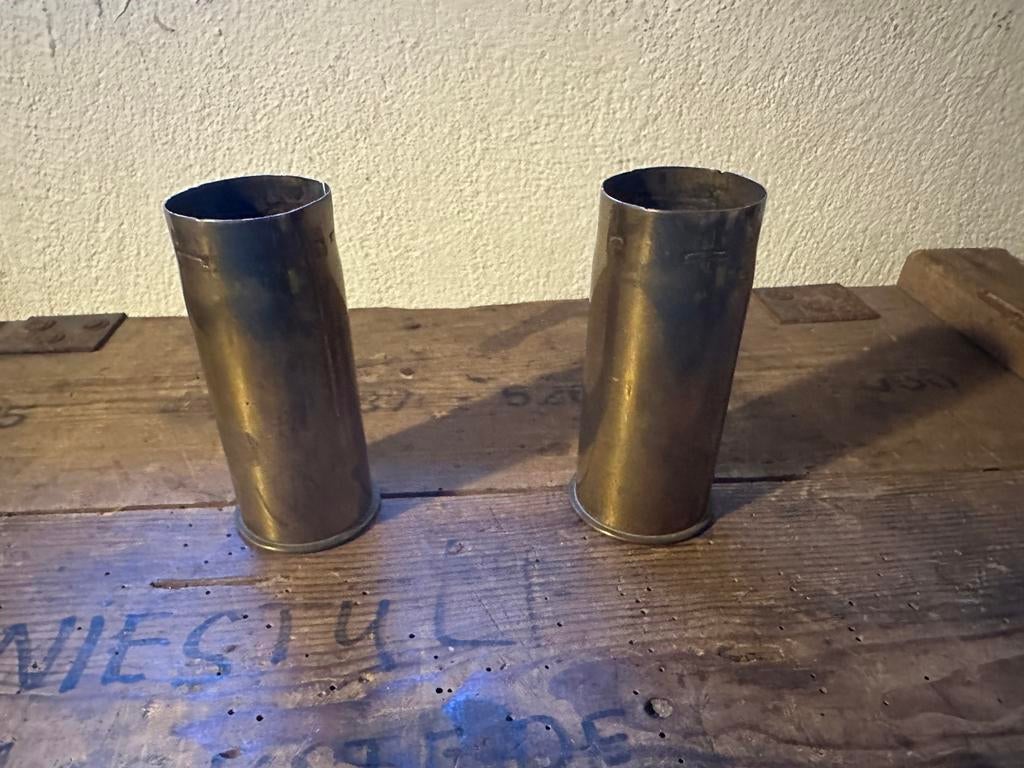 2 Pre-wo1 C.97/98 hulzen, Verzamelen, Ophalen of Verzenden, Landmacht, Duitsland, Hulzen of Bodemvondsten