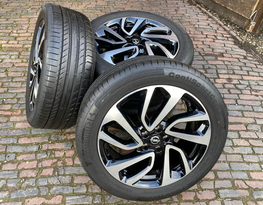 19” Opel Grandland velgen + 235/50 R19 Continental (7 mm)