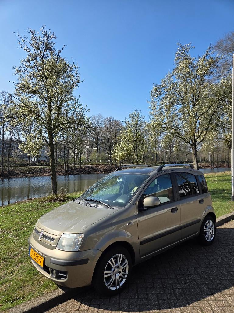 Fiat Panda 1.2 2010 Beige, Stof, Beige, Origineel Nederlands, Handgeschakeld