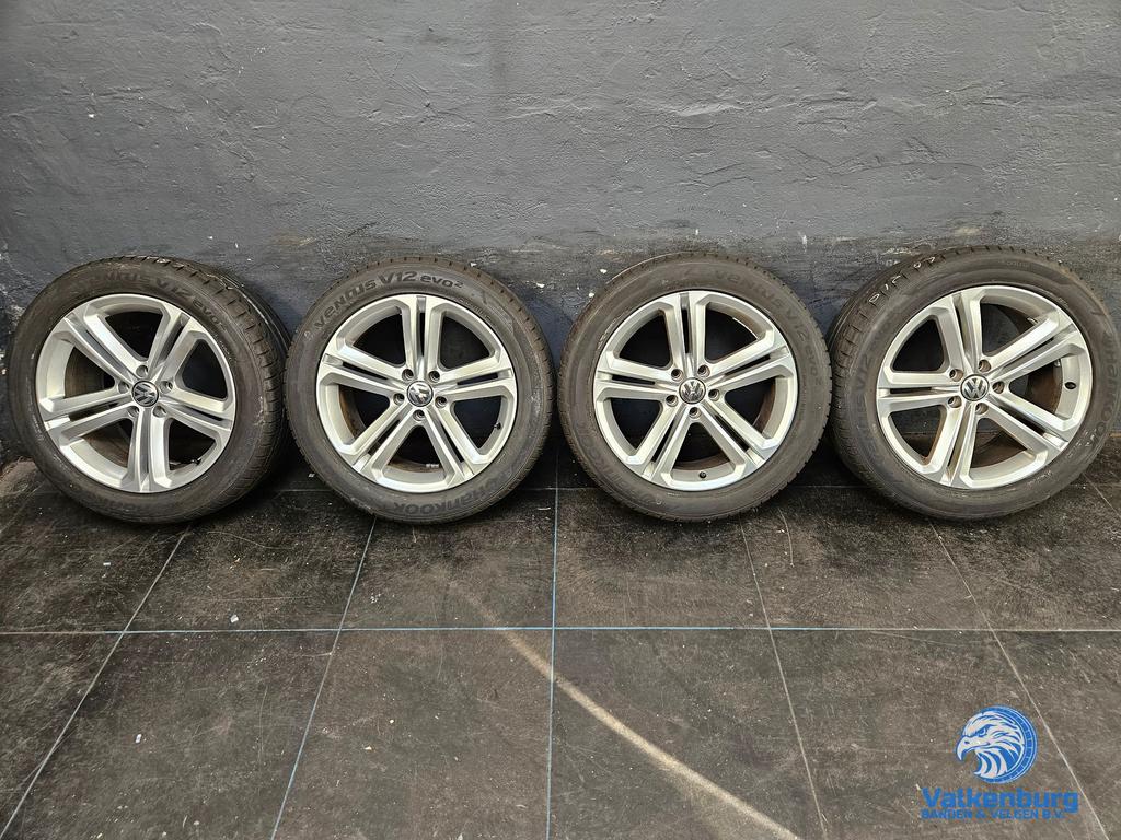 8mm! Nieuwe originele VW Tiguan Mallory 18 inch velgen 5x112, Auto-onderdelen, Banden en Velgen, 18 inch, -, -, Banden en Velgen