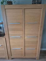 Broodkast massief eiken, Ophalen, Gebruikt, Minder dan 150 cm, 150 tot 200 cm