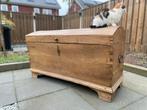 MOET NU WEG! Antieke massief eiken dekenkist ca. 1800, Huis en Inrichting, Woonaccessoires | Kisten, Ophalen, Gebruikt, 50 tot 100 cm
