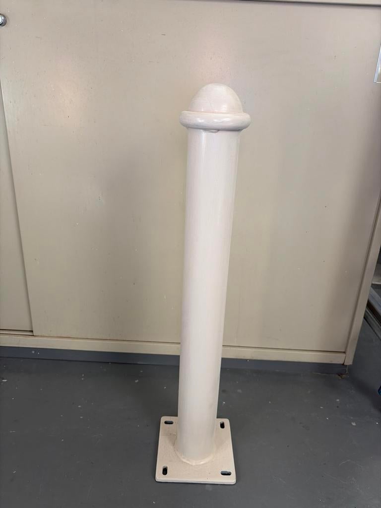 Rond metalen paaltje 80 cm hoog, Ophalen of Verzenden, Gebruikt, IJzer, Overige typen