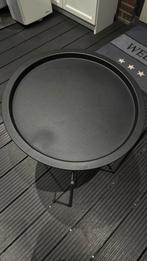 2 kleine Ronde/ opzet salontafel zwart 1 grote ronde, Ophalen, 50 tot 100 cm, Rond, Zo goed als nieuw