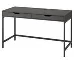 Ikea Bureau Alex - 132x58 - Grijs/Turquoise, Ophalen, Zo goed als nieuw, Bureau