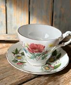 Diverse ouderwetse engelse kop en schotels Queen Anne ea., Antiek en Kunst, Ophalen of Verzenden