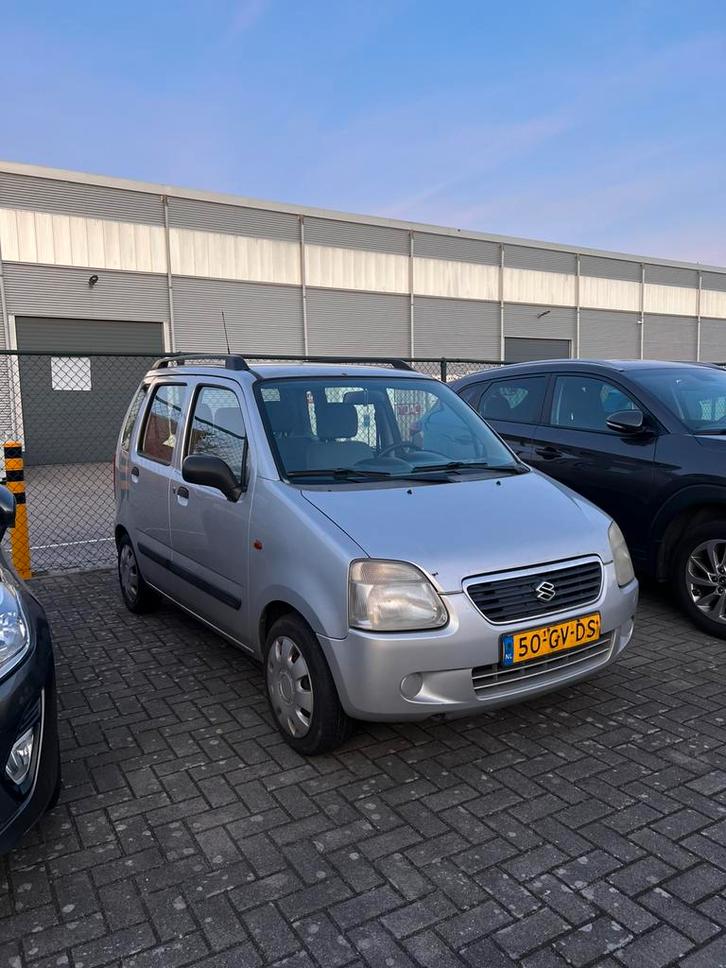 Suzuki Wagon R+ 1.3 2001 Grijs, Auto's, Suzuki, Particulier, Wagon R+, Benzine, C, Hatchback, Handgeschakeld, Origineel Nederlands