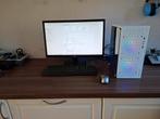 Game pc i3 (8100) windows 11complete set, Computers en Software, Desktop Pc's, Met monitor, 256 GB, 8 GB, ASUS