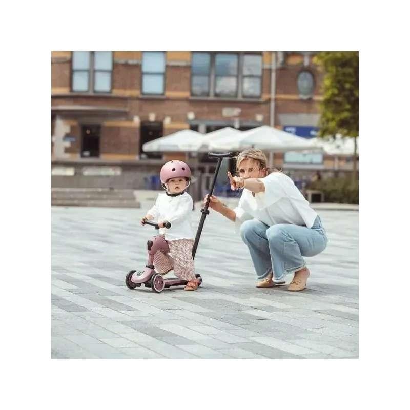 Scoot and Ride – Highwaykick 1- Push & Go – roze&ash,+gratis, Kinderen en Baby's, Speelgoed | Buiten | Voertuigen en Loopfietsen